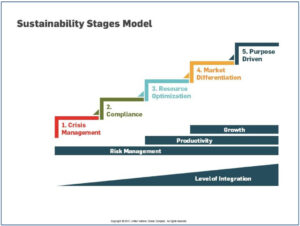 Sustainability Stages Model des Global Compact